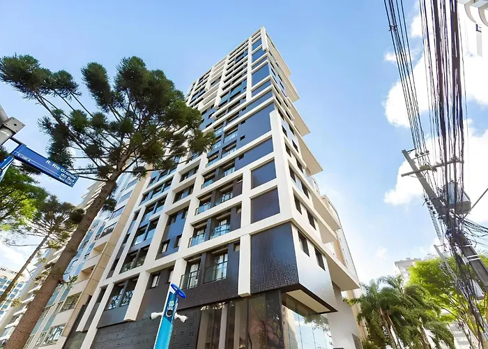 Studio VIBE Curitiba - Sofisticação e Conforto - Próximo a Liga Arena